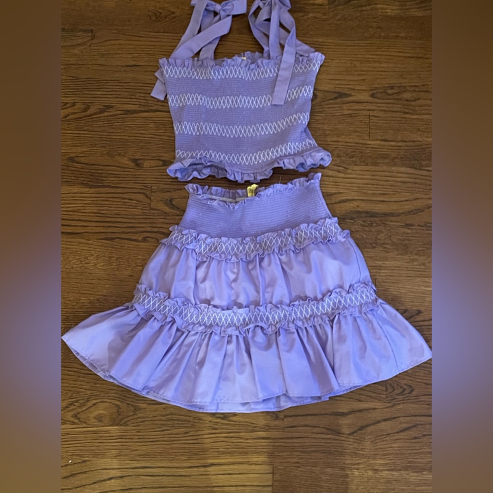 Skirt and top SET- SOLD TOGETHER